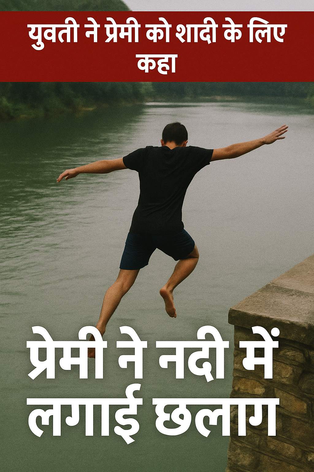 प्रयागराज प्रेमी आत्महत्या नदी छलांग मामला