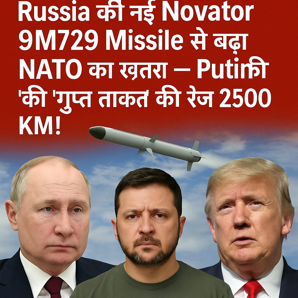 Russia Novator 9M729 Missile Putin Trump Zelensky