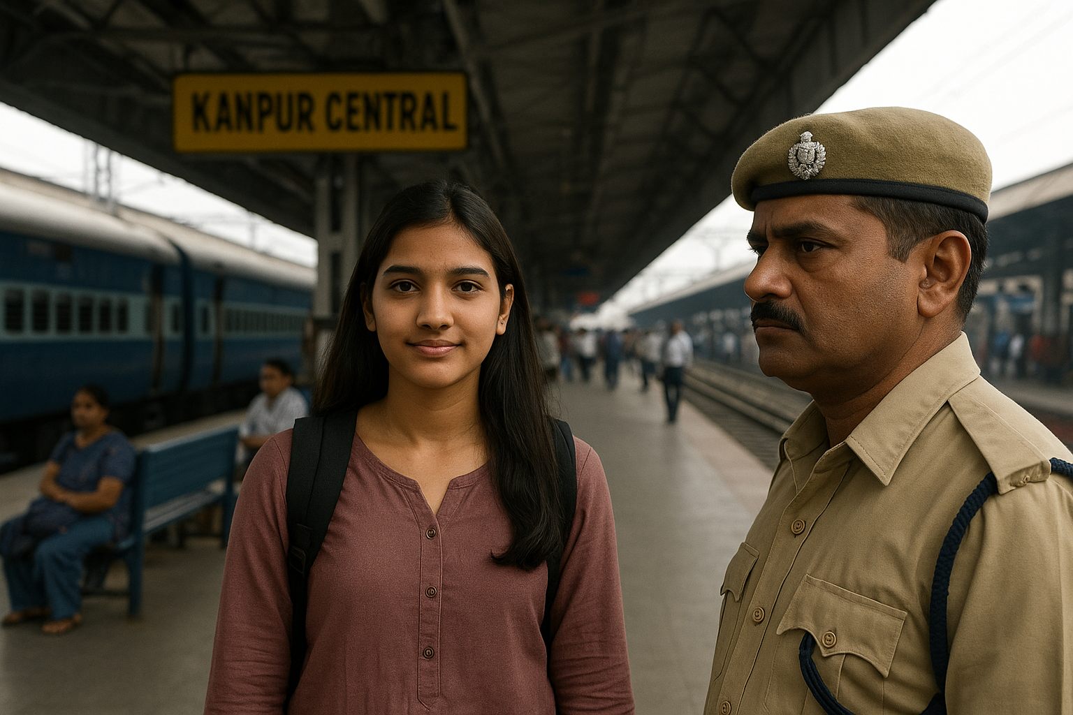 कानपुर स्टेशन लड़की रहस्य