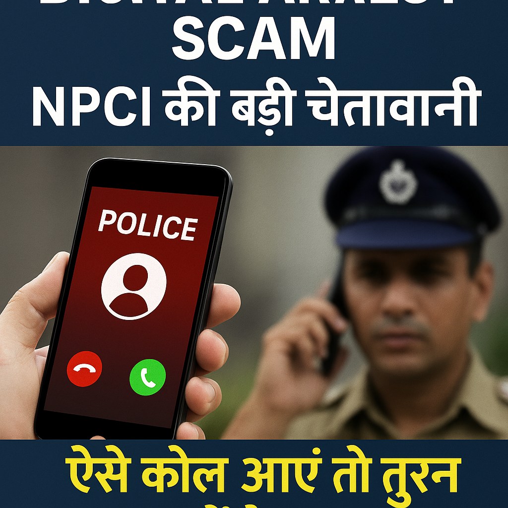 Digital Arrest Scam पर NPCI की चेतावनी