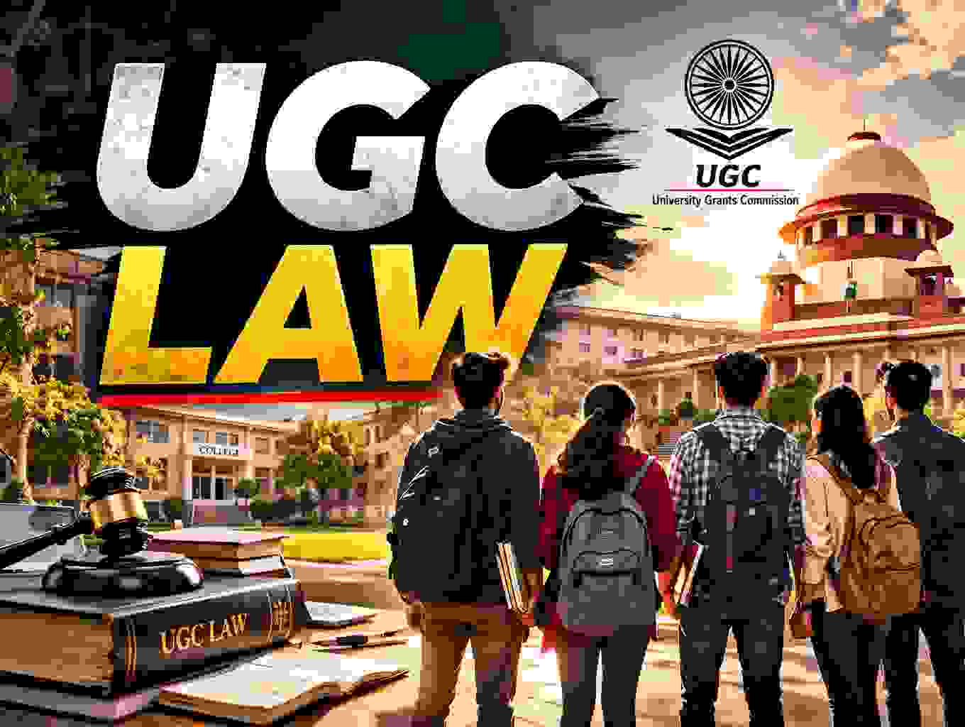 UGC New Rules 2026 thumbnail UGC LAW students college court